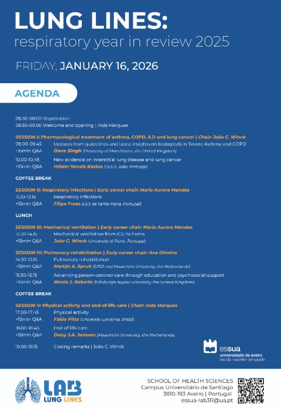 Evento Lung Lines: Respiratory Year in Review 2026